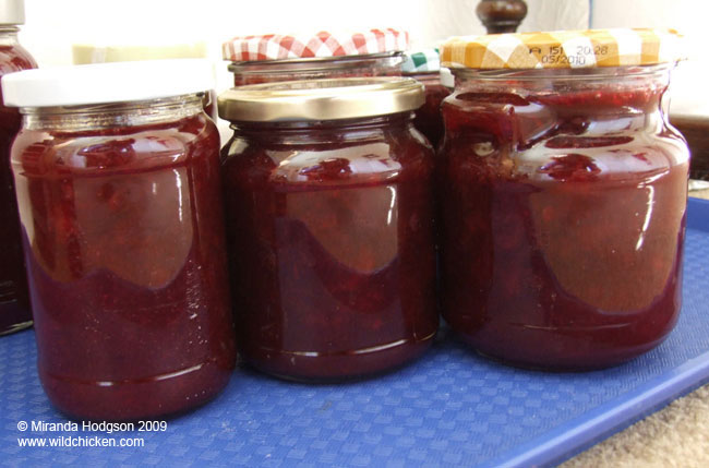 Damson jam