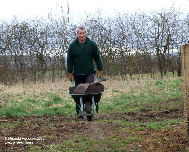 Karl with a barrow