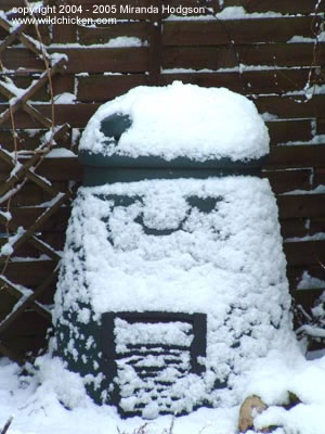 smiling compost bin