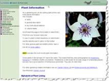find garden plant information